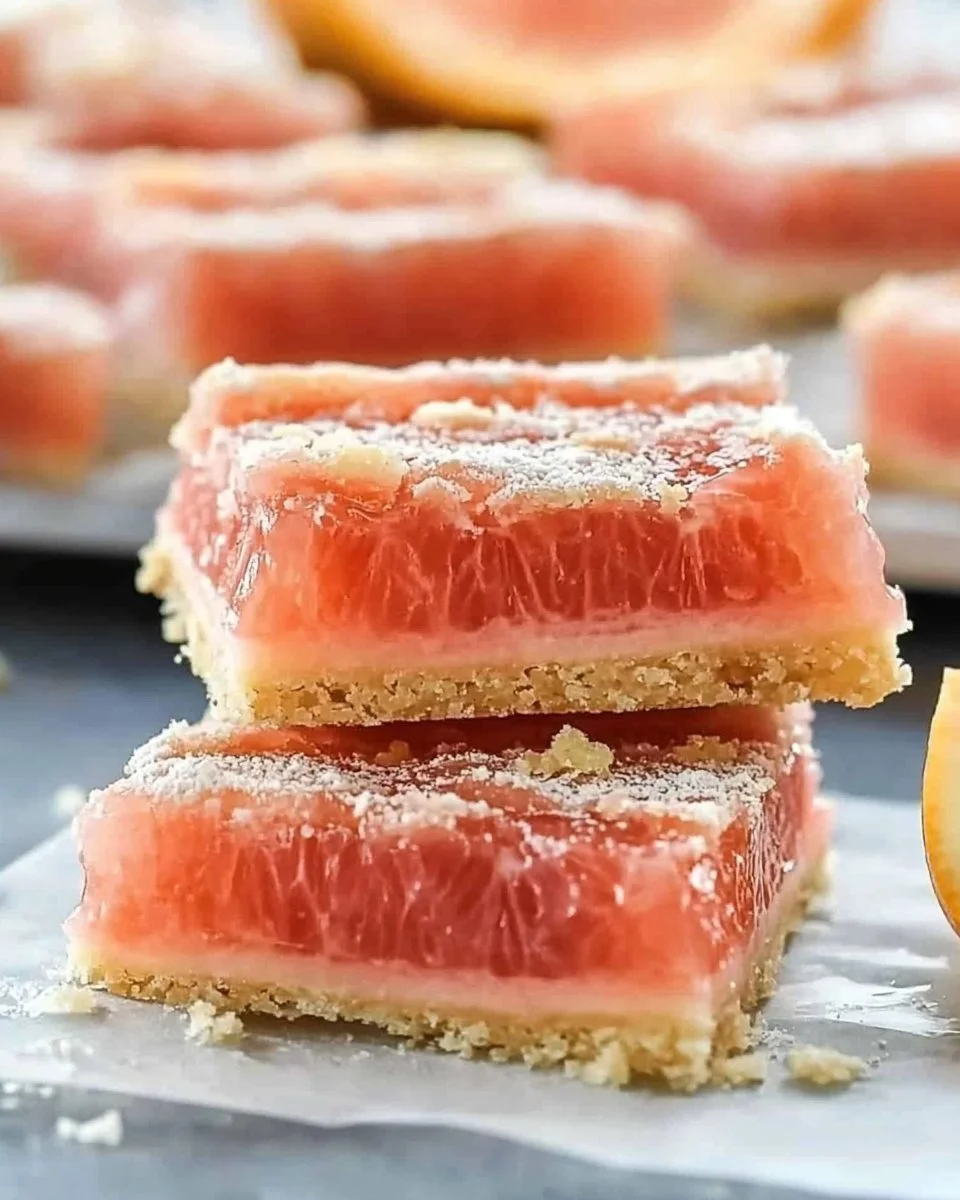 Grapefruit Bars