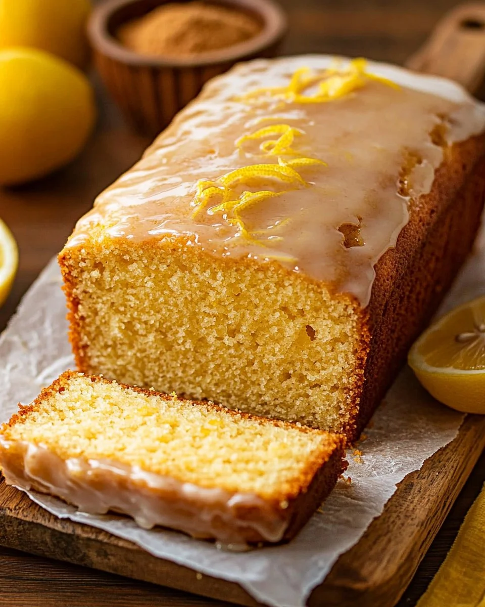 Lemon Loaf &ndash; Browned Butter Blondie