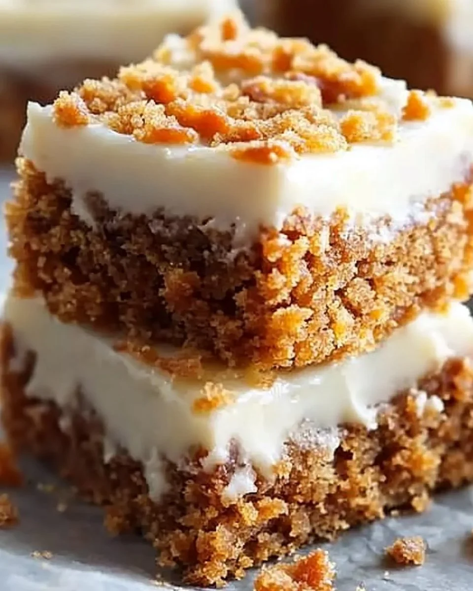 Carrot Cake Bars