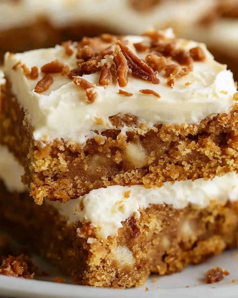 Carrot Cake Bars