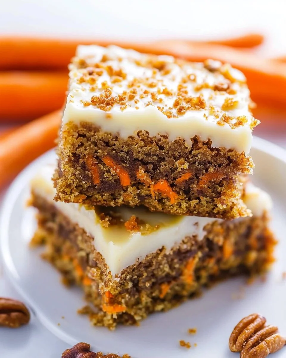 Carrot Cake Blondies