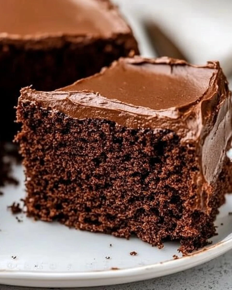 Chocolate Sheet Cake with Chocolate Frosting chocolate sheet cake Chocolate Sheet Cake with Chocolate Frosting