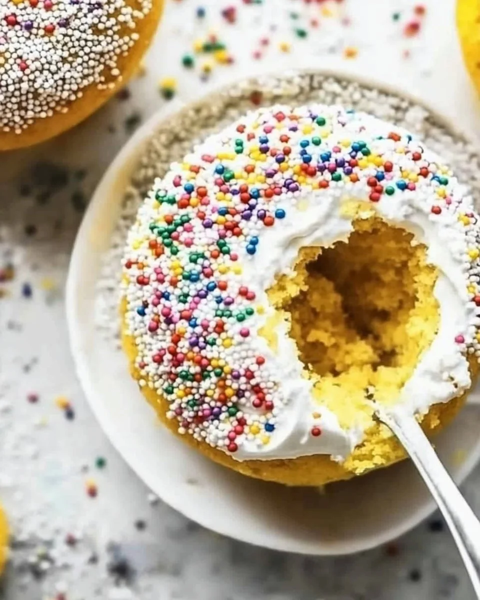 Lemon Dot Cakes