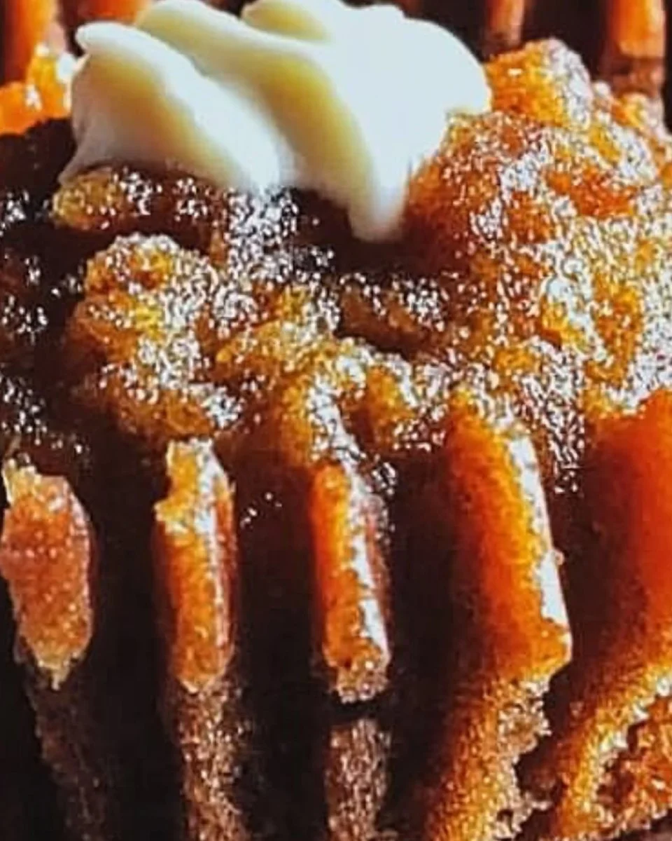 Moist Carrot Cake Muffins with Cream Cheese Topping carrot cake muffins Moist Carrot Cake Muffins with Cream Cheese Topping