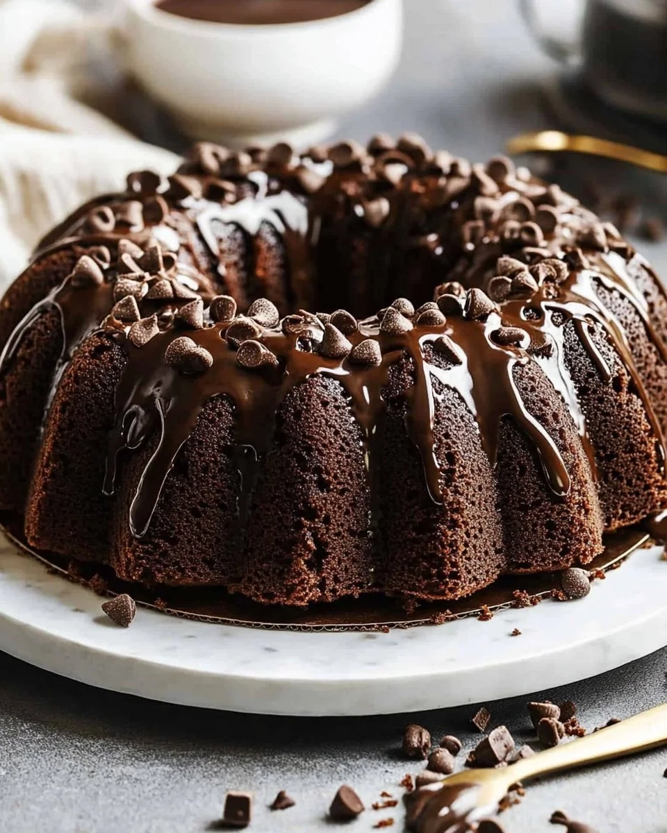 Moist Chocolate Bundt Cake
