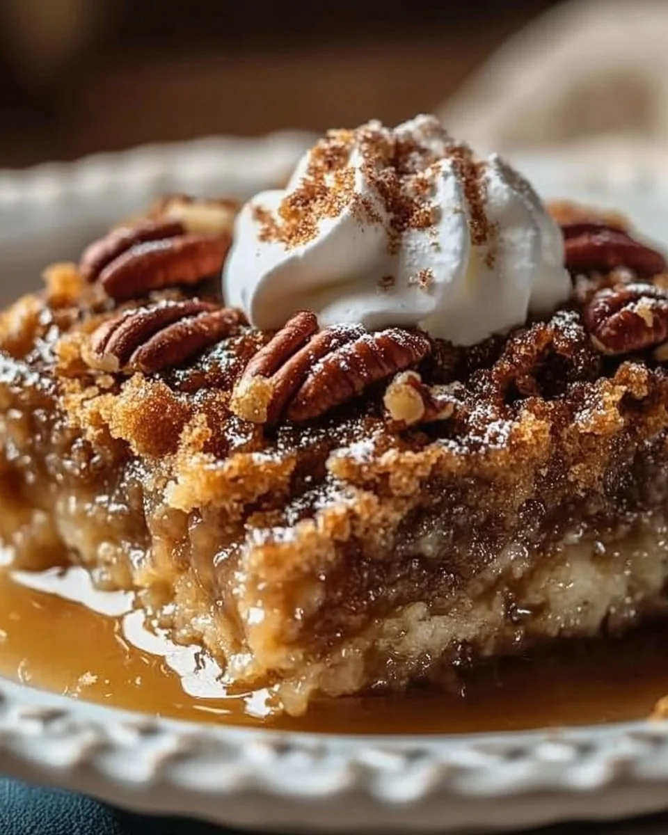 Pecan Pie Dump Cake