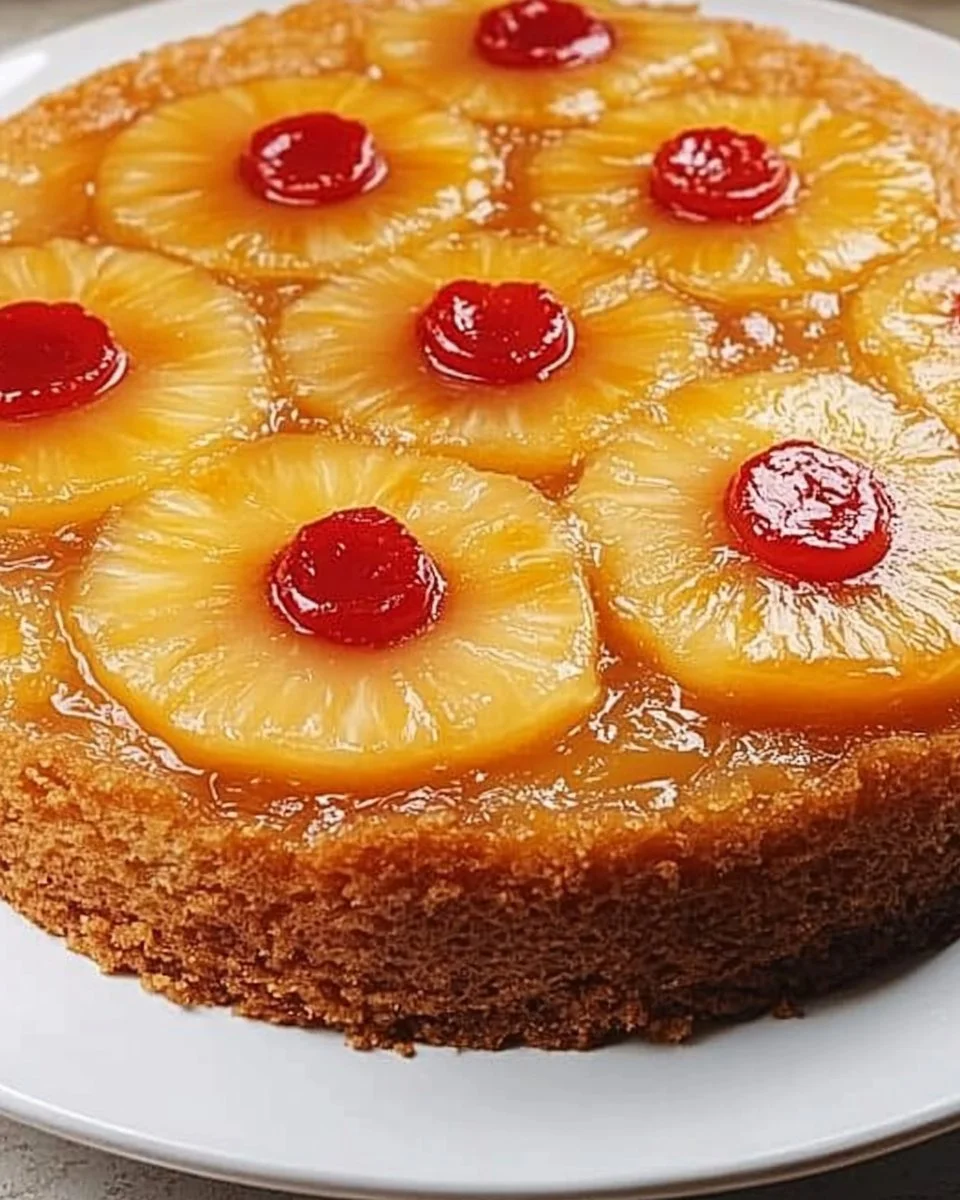 Pineapple Upside-Down Cake