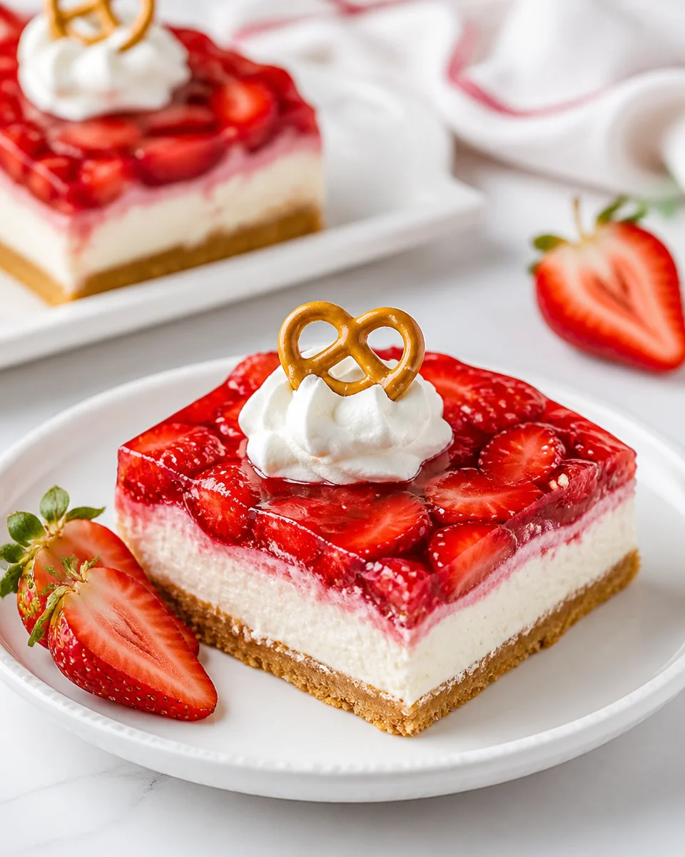 strawberry pretzel salad
