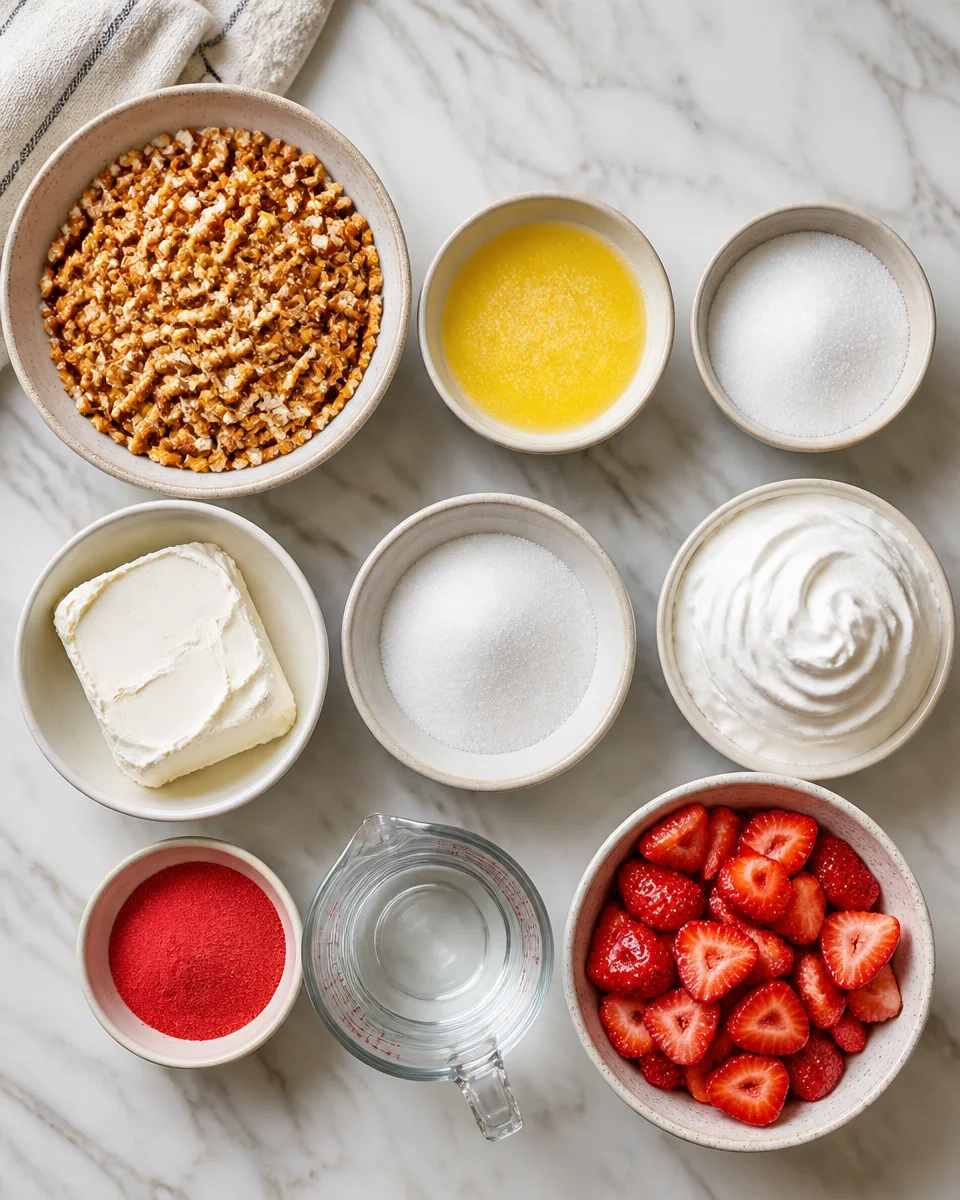 strawberry pretzel salad